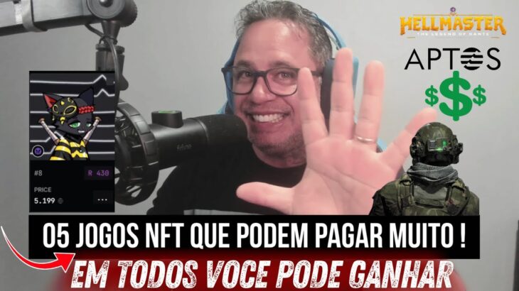 CONFIRA 05 JOGOS NFT QUE PODEM PAGAR MUITO AGORA EM JULHO