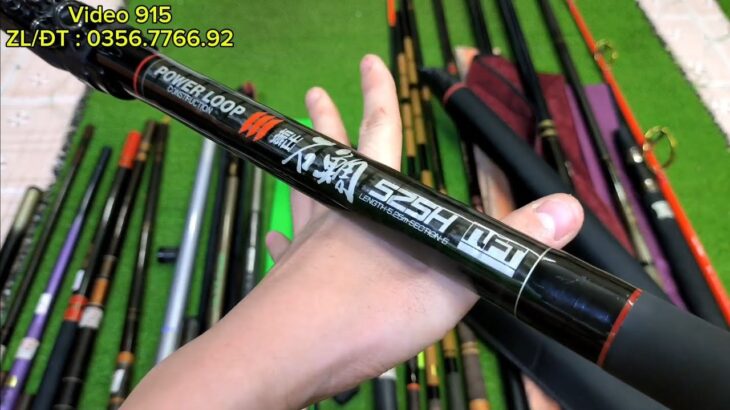Cần Tay Nhật Bản : Video 915 – Daiwa Shimano NFT Nissin | Cần Cắm Gốc Câu Tra , Vồ Đém