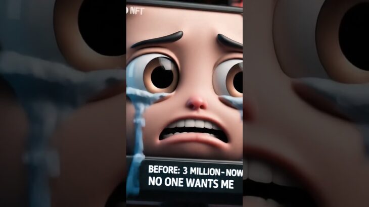 Cuando tu NFT pasa de valer 3 millones a ser un sticker 😭📉 #absurdhumor #ai