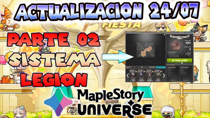 💎GUIA de SISTEMA LEGION  | 🍄MAPLESTORY NFT 2025