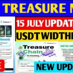 Good News🥰 Treasure NFT New Update Today | Treasure FUN New Update Today |Scam, Problem Withdrawal.