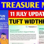 Good News🤑 Treasure NFT New Update Today | Treasure FUN New Update Today | Tuft Widthrawl Notice