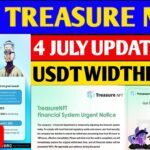 Good News🤑 Treasure NFT New Update Today | Treasure FUN New Update Today | USDT Widthrawl Notice