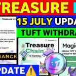 Good News😱 Treasure NFT New Update | Treasure FUN New Update Today | Treasure Nft Withdrawal Update