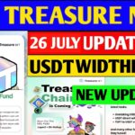 Good News😱 Treasure NFT New Update | Treasure FUN New Update Today | Treasure Nft Withdrawal Update