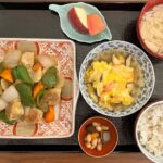 【糖尿病の食事】酢豚風シュウマイ&かに玉。糖尿病腎症の検査結果は 糖尿病患者が血糖値改善の食事・レシピ・献立・作り方を紹介。HbA1cの数値を良くしたい。