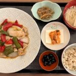 【糖尿病の食事】酢豚&キムチの冷奴。うどん・蕎麦・パスタ、血糖値は？糖尿病患者が血糖値改善の食事・レシピ・献立・作り方を紹介。HbA1cの数値を良くしたい。