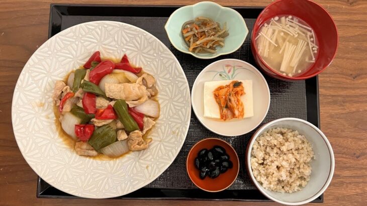 【糖尿病の食事】酢豚&キムチの冷奴。うどん・蕎麦・パスタ、血糖値は？糖尿病患者が血糖値改善の食事・レシピ・献立・作り方を紹介。HbA1cの数値を良くしたい。
