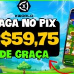 🔥 JOGO NFT GRÁTIS MOBILE no PIX de MINERAÇÃO PAGANDO MUITO ! Como GANHAR no XWORLD – FREE TO PLAY