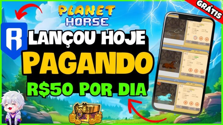 🔥 JOGO NFT MOBILE na RONIN PAGANDO MUITO ! Como GANHAR no PLANET HORSE – GANHE 1 NFT – FREE TO PLAY