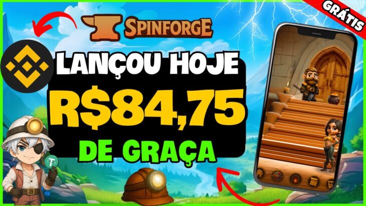 🔥 LANÇOU JOGO NFT GRÁTIS MOBILE  – PAGANDO MUITO ! Como INICIAR no SPINFORGE – JOGO FREE TO PLAY