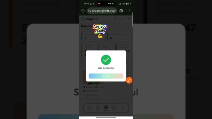 MAGIC NFT ME RESERVATION KAISE KARE #magicnft #onlineear #earnmoneyonline