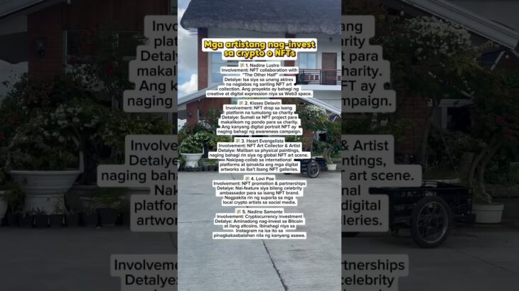 Mga artistang nag invest sa crypto o nft😱    #viralshorts  #celebrity  #ShowBiz  #trending  #fyp