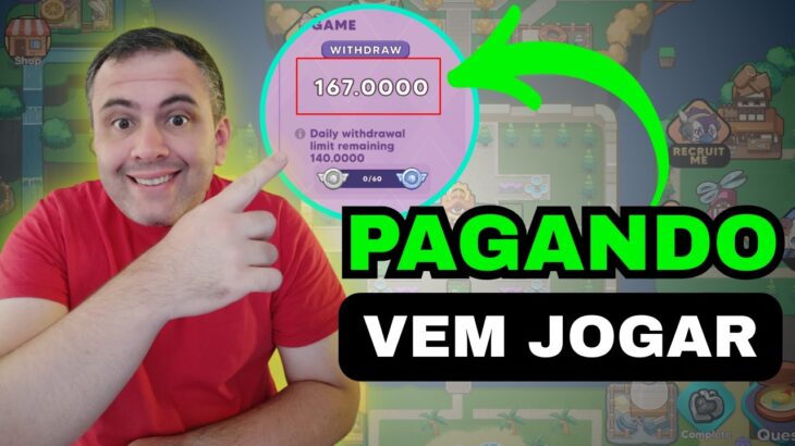 NOVO JOGO NFT PAGANDO EM DOLAR –  PALIO NFT –  2025