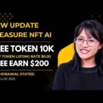 New Update Treasure NFT Today 2025 | Free Token Mile Gaye Register Karte TNFT Token 10000