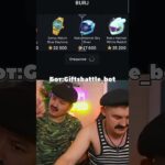 Батёк не ушел!.. Промокод: Telegram50stars | крутил на giftsbattle #shorts #nft #батёк