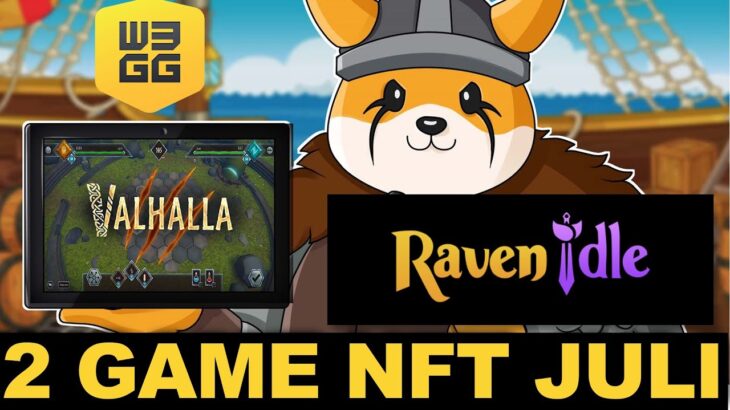 Top 2 Game NFT Terbaru Bulan Juli 2025! Valhalla Floki dan RavenIdle!