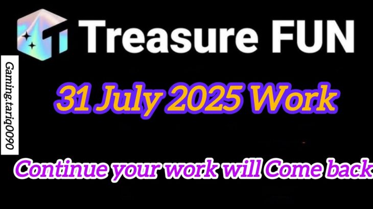 Treasure NFT New Update today |Treasure NFT full detail of work |Treasure NFT will comeback