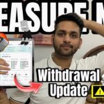 Treasure NFT withdrawal today BIG UPDATE 🚨 treasure fun withdrawal problem || #treasurenftwithdrawal