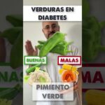 ¡VERDURAS EN DIABETES! #salud  #shrots
