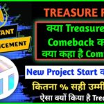 WILL TREASURE COMEBACK ? START NEW PROJECT OR NOT ? TREASURE FUN NEW UPDATE TODAY  ?