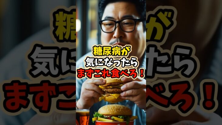 糖尿病が気になったらまずこれ食べろ！ #shorts #健康 #糖尿病 #雑学