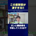 ガンに加えて糖尿病予防も期待できる万能夏野菜!! #shorts