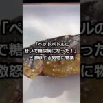 「ペットボトルのせいで糖尿病になった！」と激怒する男性に物議 #shorts