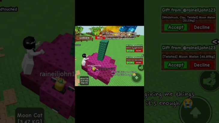 trading seal nft,ik bear bee kinda gud but he wanted it #nft #roblox