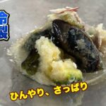 【痛風・糖尿病レシピ】脂をしっかり落としてヘルシーに！豚バラと夏野菜の冷やし焼き浸し