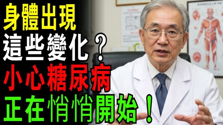 如果你感覺到身體出現這些症狀，那可能是糖尿病開始的警訊。