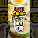 朝の眠気やだるさを抑える 糖質バランスの整った朝食 #健康 #栄養 #食事