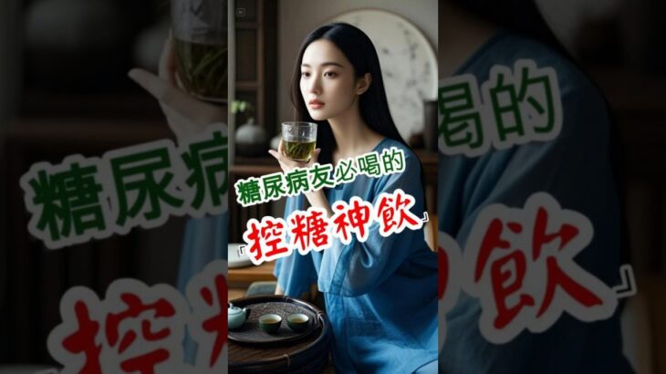【糖尿病友必看】醫師認證「控糖神飲」竟超便宜！#糖尿病飲食 #綠茶功效 #控血糖飲料