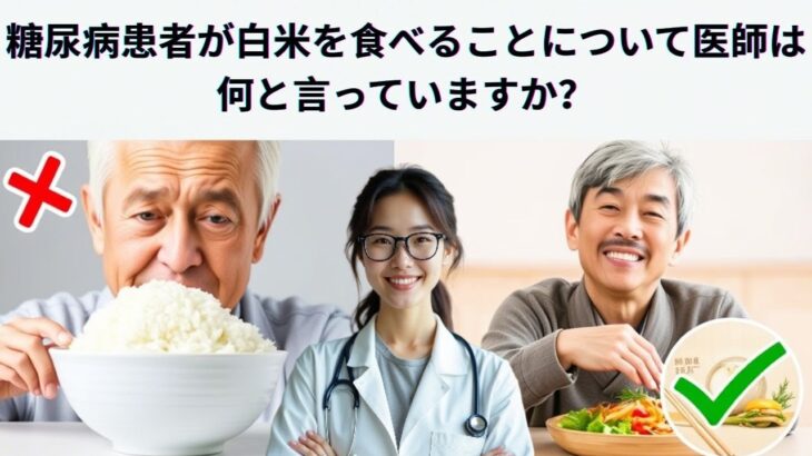 糖尿病患者は白米を避ける：専門家からのアドバイス