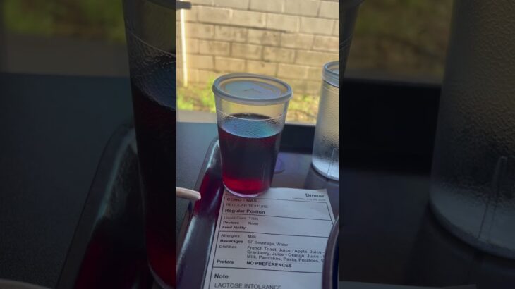 周二晚上的糖尿病餐很硬