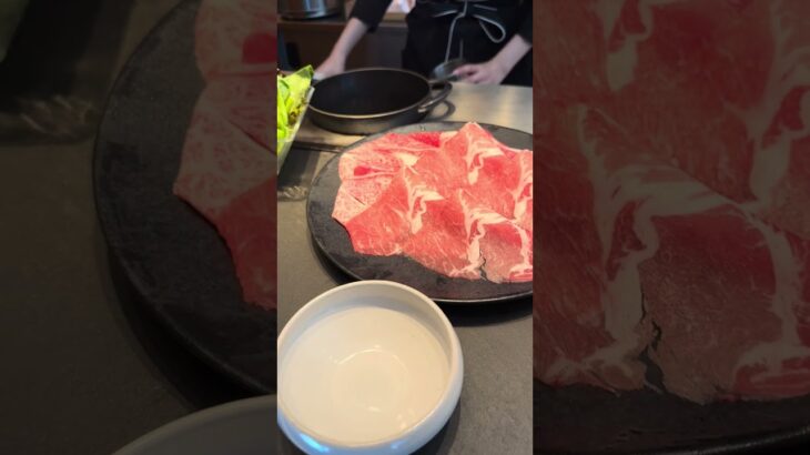 ランチはすき焼き1人用 #ランチ #お得グルメ #すき焼き