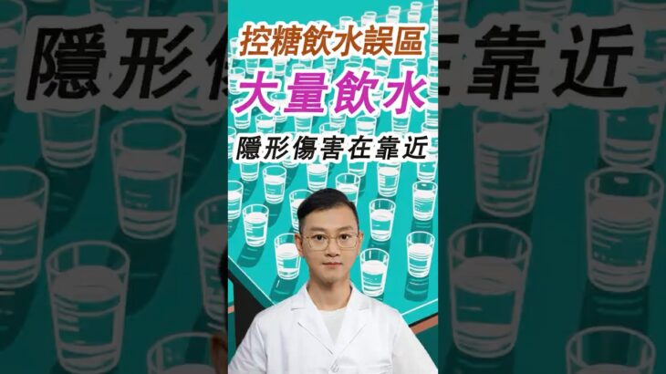 糖尿病喝水“潛規則”！医生：喝錯一口水，腎臟老10歲！5個致命錯誤別再犯！#糖尿病 #高血糖 #血糖 #腎病