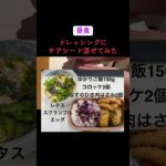 糖尿病予備軍40代食事記録