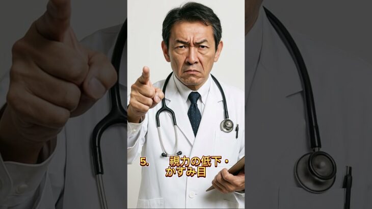 糖尿病の5つのサイン #糖尿病 #糖尿 #血糖 #合併 #予防 #食事