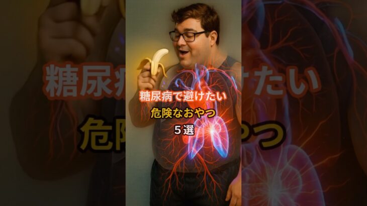 糖尿病で避けたい危険なおやつ5つ #健康 #糖尿病