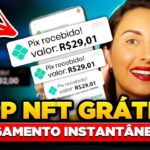 App GRÁTIS joguinho NFT que paga de verdade NA HORA divertido e simples! Grana extra pelo celular