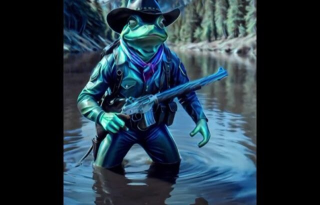 Frogg’n Cowboy #leartoflife #nft