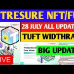Good News🥰 Treasure NFT New Update Today | Treasure FUN New Update Today |Scam, Problem Withdrawal.