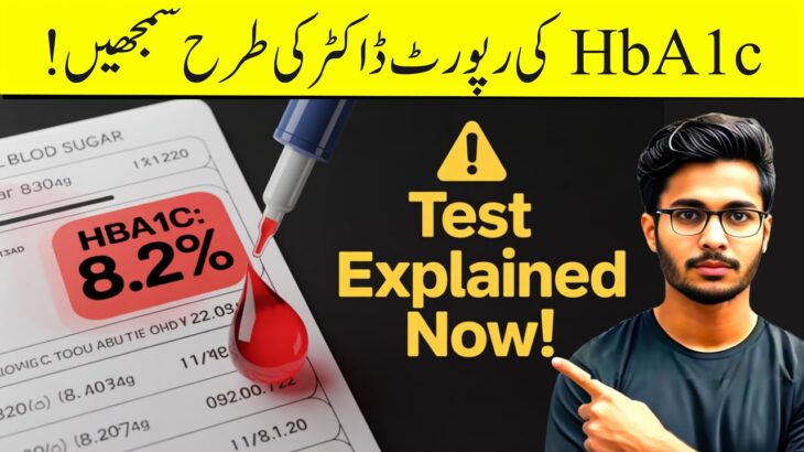 HbA1c Blood Test Explained | HbA1c in  Urdu | HbA1c Normal Range | What is HbA1c | Diabetes
