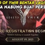 LEGEND OF YMIR GLOBAL BENTAR LAGI RILIS ? MMORPG NFT/P2E PALING GEDE DARI WEMIX TAHUN 2025 ! !