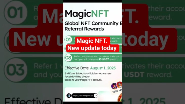 Magic NFT New Update Today | Magic NFT update | Magic Nft update today #magicnft