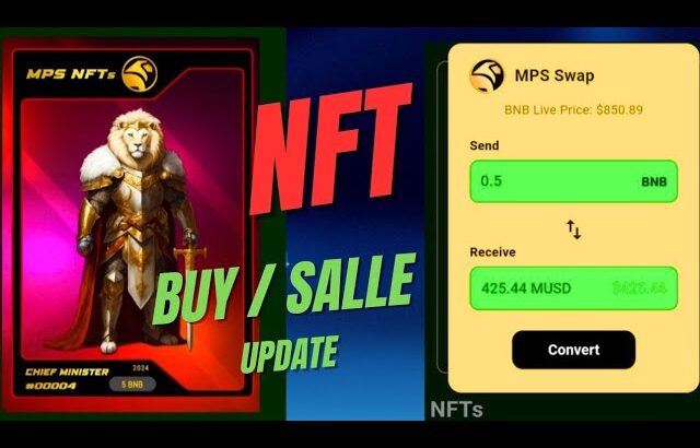 NFT Buy & Sale Full Guide |MetaPro NFT মাত্র $5 থেকে শুরু | MUSD Swap Details.#metapro #onlinetotaka