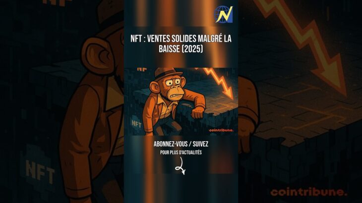 📈🔥 NFT : Malgré la baisse, des ventes solides en 2025 ! #ActuUrgente #shorts
