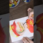 NFT #artist #watercolor #nft #macdonald #illustration #food #red #акварель #художник #макдак #творю