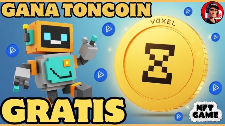 🚨No te quedes fuera VOXEL EL JUEGO NFT que TE PAGA en CRIPTO 🤑 GANA $TON GRATIS EN 2025